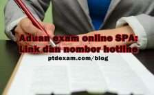 Aduan exam online SPA: Link dan nombor hotline