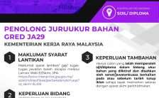 Penolong Juruukur Bahan Gred JA29 KKR 2023