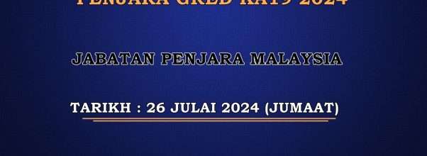 Ujian Psikometrik Pegawai Penjara Gred KA19 Jabatan Penjara Malaysia 2024